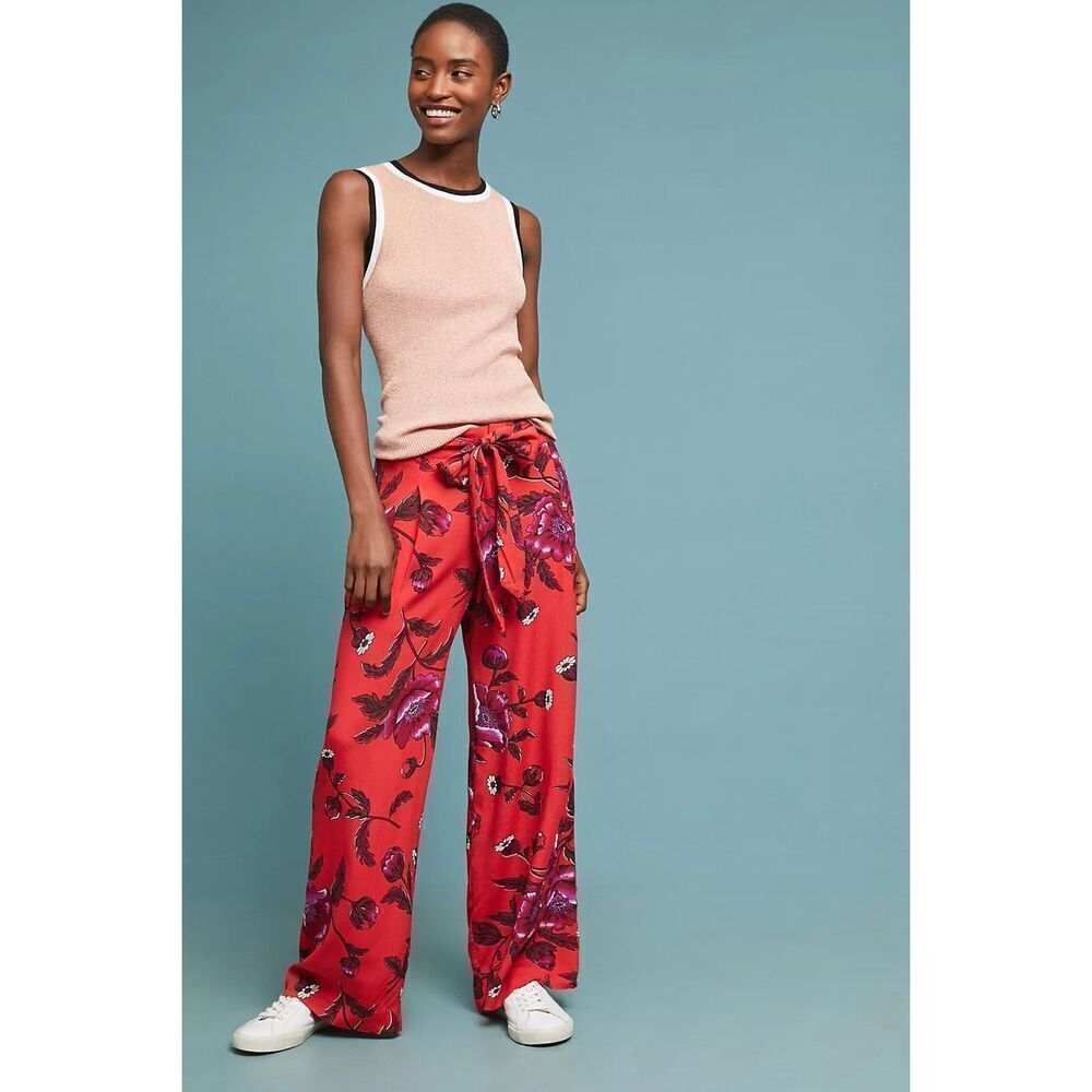 ✨Ett:twa by Anthropologie Margo Wide-Leg Sz 4P Trousers✨